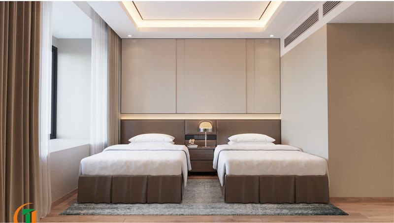 Phòng Duluxe 2 giường đơn